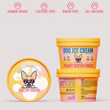 Human Grade Peanut Butter Dog Ice Cream Mix