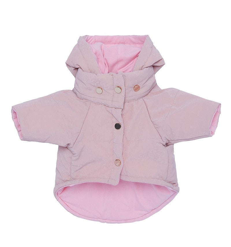 Lulu's Reflector Pink Coat for Dogs