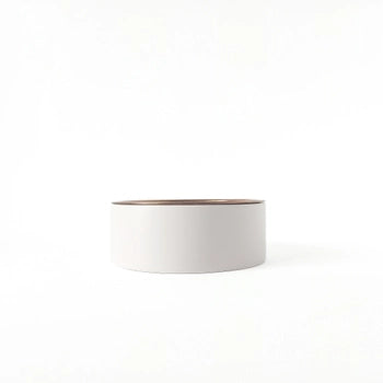 White Weighted Pet Bowl
