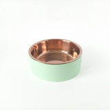 Mint weighted pet bowl