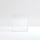 Clear Storage Bin with Lift Up Lid & Scoop | Options