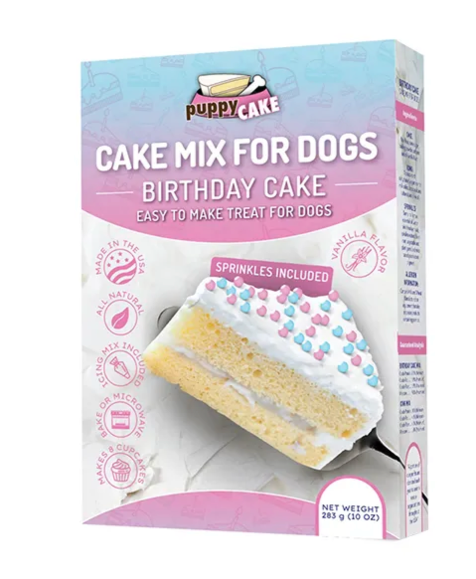 Puppy Cake - Birthday Cake with Sprinkles