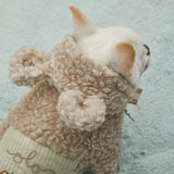 Fuzzy Fur Teddy Romper
