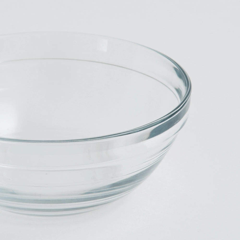 Clear Elevated Pet Feeder, Double Glass Bowls